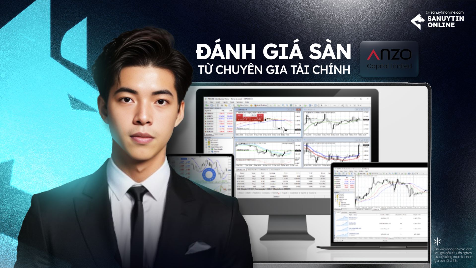 Đánh giá sàn Anzo Capital từ tác giả