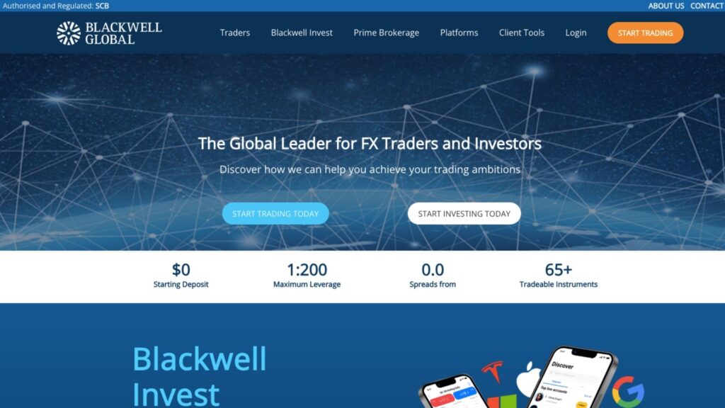 Tổng quan sàn Blackwell Global