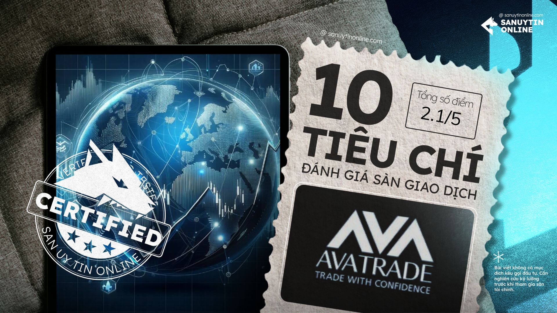 Đánh giá sàn Avatrade dựa trên 10 tiêu chí