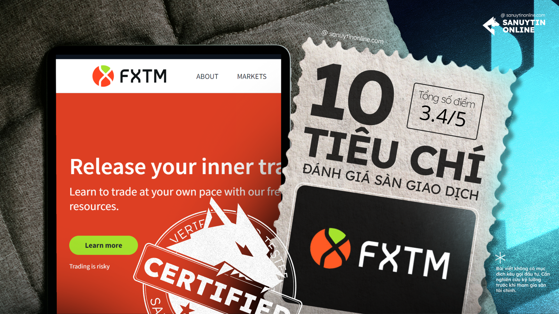 Đánh giá sàn FXTM