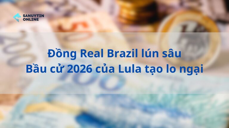 Đồng Real Brazil lún sâu sau khi tăng lãi suất, bầu cử 2026 của Lula tạo lo ngại thị trường