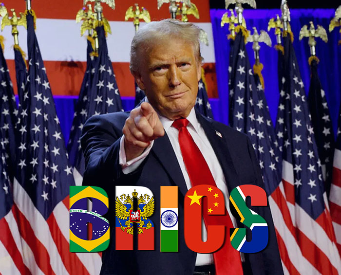 Trump cảnh báo BRICS