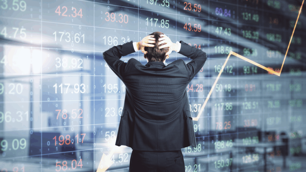 trader là gì, trader lo lắng về sự biến động nhanh của thị tường