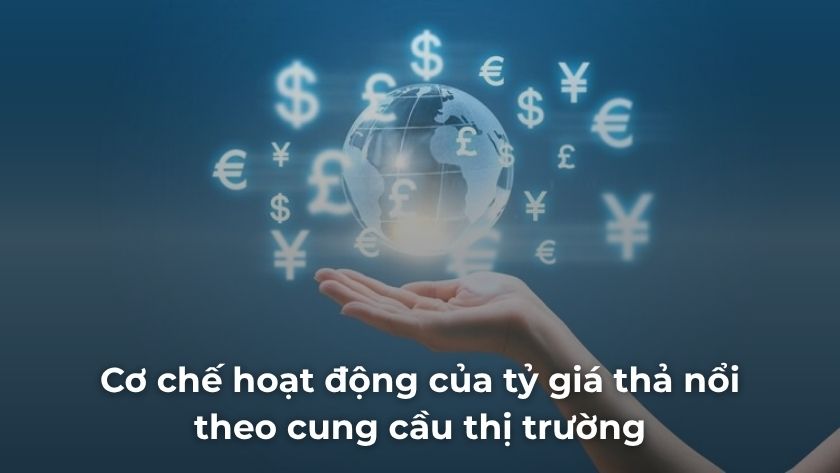 Cơ chế tỷ giá thả nổi – tác động của cung cầu và các yếu tố vĩ mô Minh họa cơ chế tỷ giá thả nổi, sự tác động của cung cầu và các yếu tố vĩ mô lên tỷ giá