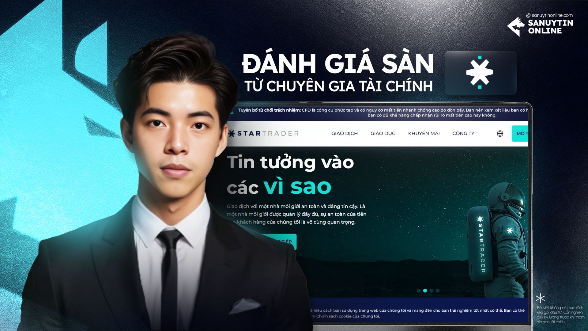 Đánh giá sàn STARTRADER từ tác giả