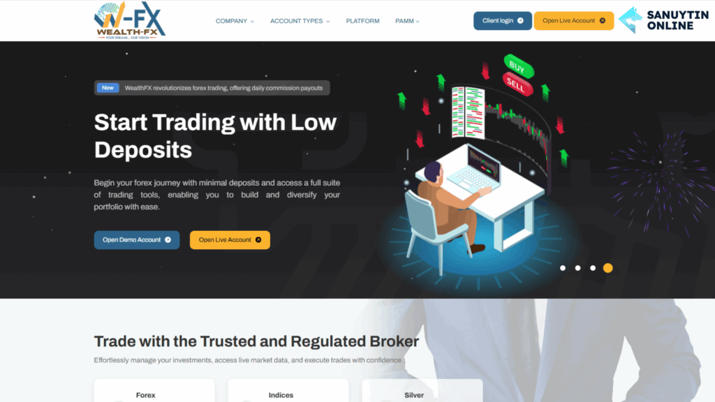 Trang chủ sàn Wealth FX
