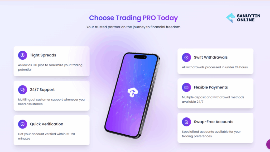 Trang chủ của TradingPRO
