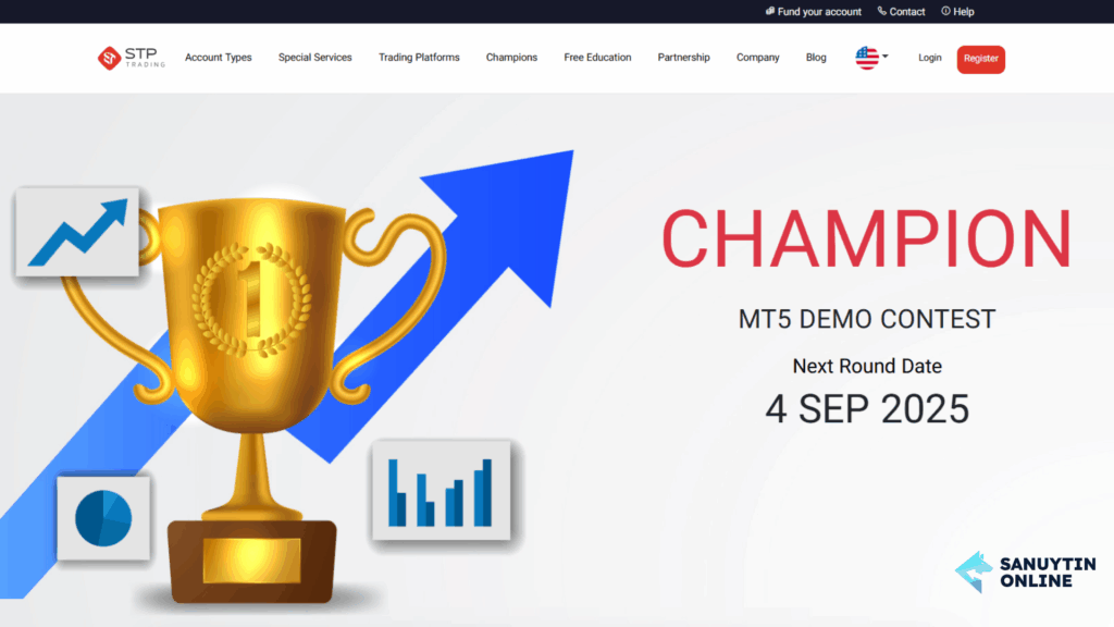 Trang chủ của STP Trading