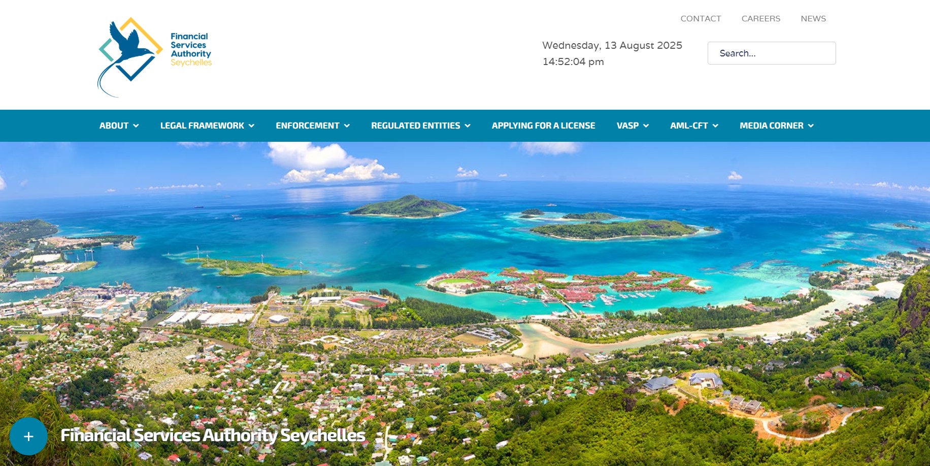 Trang chủ giấy phép FSA (Seychelles)