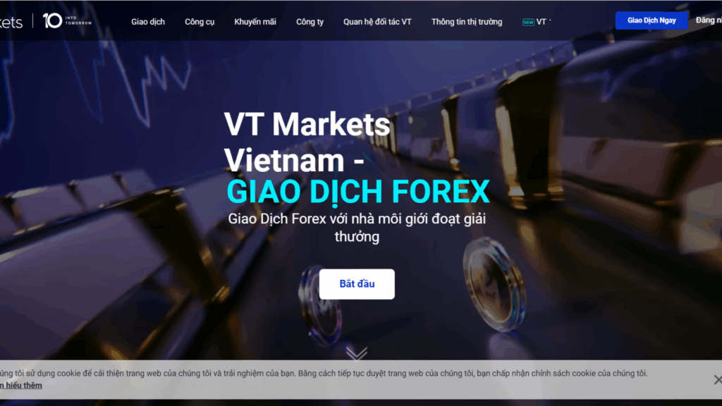 Đánh giá sàn VT Markets| Review VT Markets Broker Trang chủ của sàn VT Markets