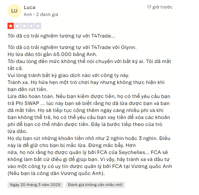 Sàn T4trade có lừa đảo không? image 83